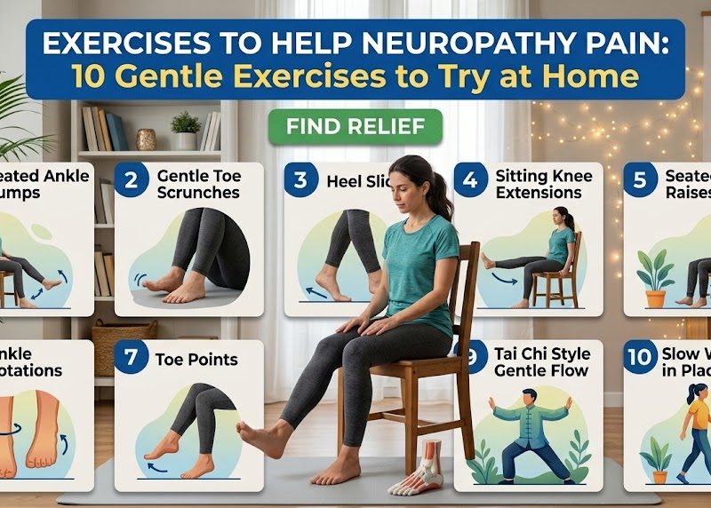 Exercises to Help Neuropathy Pain: 10 Gentle Exercises to Try at Home