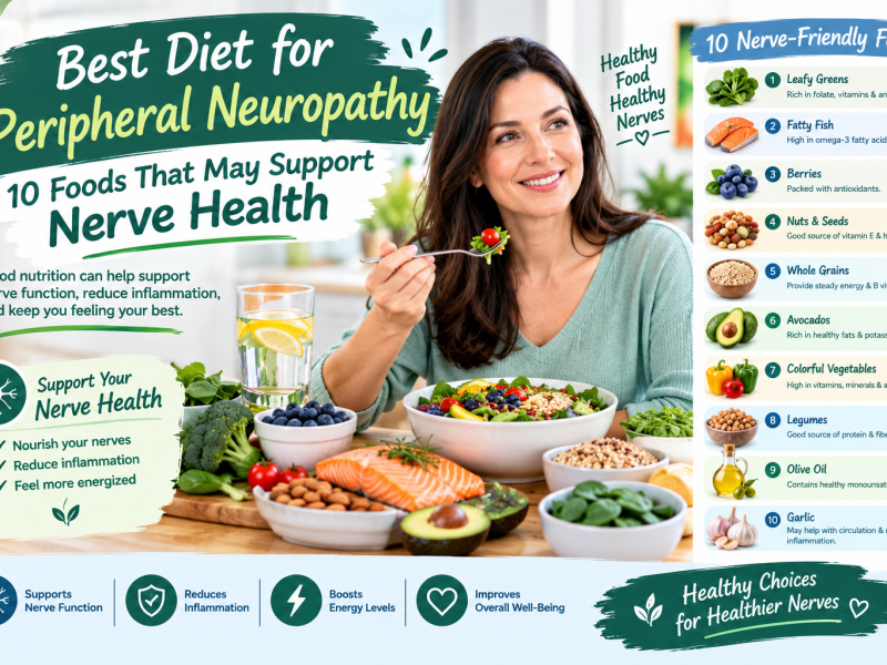 Best Diet for Peripheral Neuropathy: 10 Foods That May Support Nerve Health